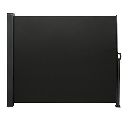 CCLIFE Seitenmarkise Schwarz 200×300 cm - 2