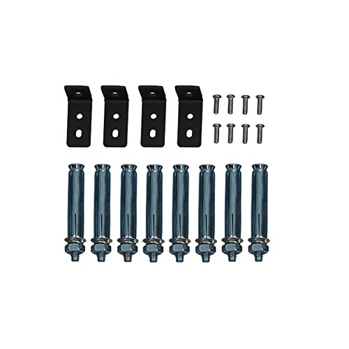 CCLIFE Seitenmarkise Schwarz 200×300 cm - 6