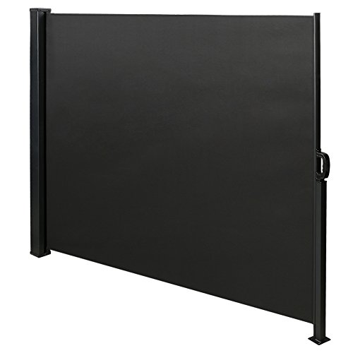 CCLIFE Seitenmarkise Schwarz 200×300 cm - 8
