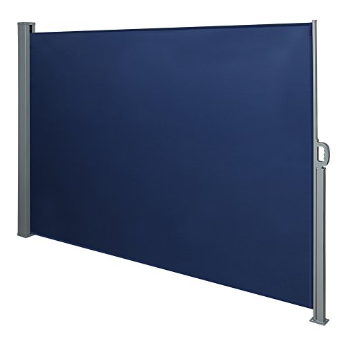 CCLIFE Seitenmarkise Blau 200×300 cm - 9