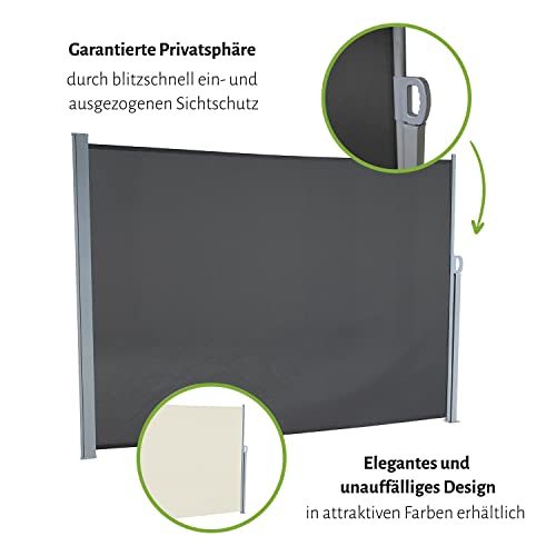 empasa Seitenmarkise Start 160×450 cm anthrazit - 3