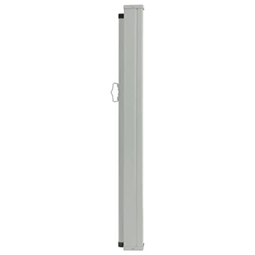 vidaXL Seitenmarkise 100×500 cm Braun - 4