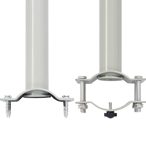 vidaXL Seitenmarkise100x300 cm Braun - 5