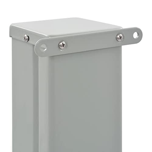 vidaXL Seitenmarkise100x300 cm Braun - 7