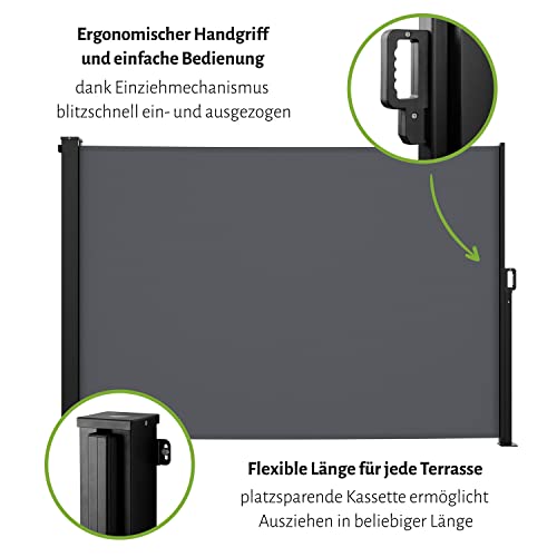 empasa Seitenmarkise Start 180×300 cm braun - 4