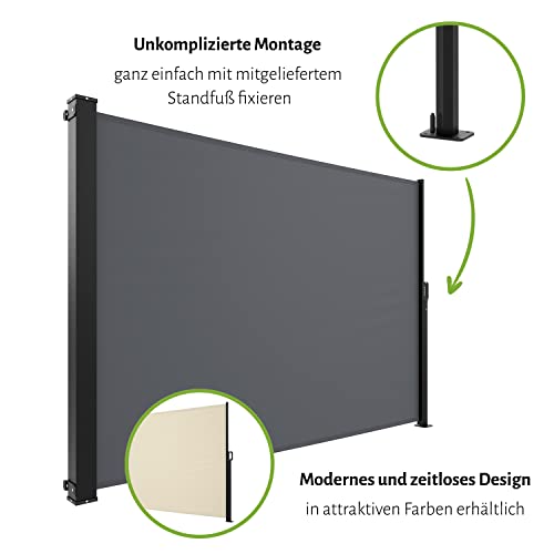 empasa Seitenmarkise Start 180×300 cm braun - 5