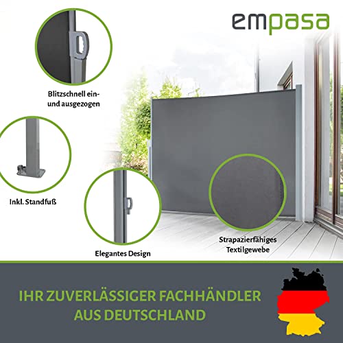 empasa Seitenmarkise Start 160×300 cm schwarz - 3