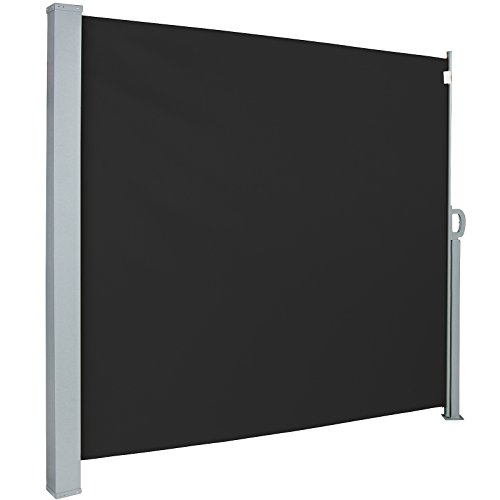 Jago Seitenmarkise 300 x 160 cm schwarz - 8